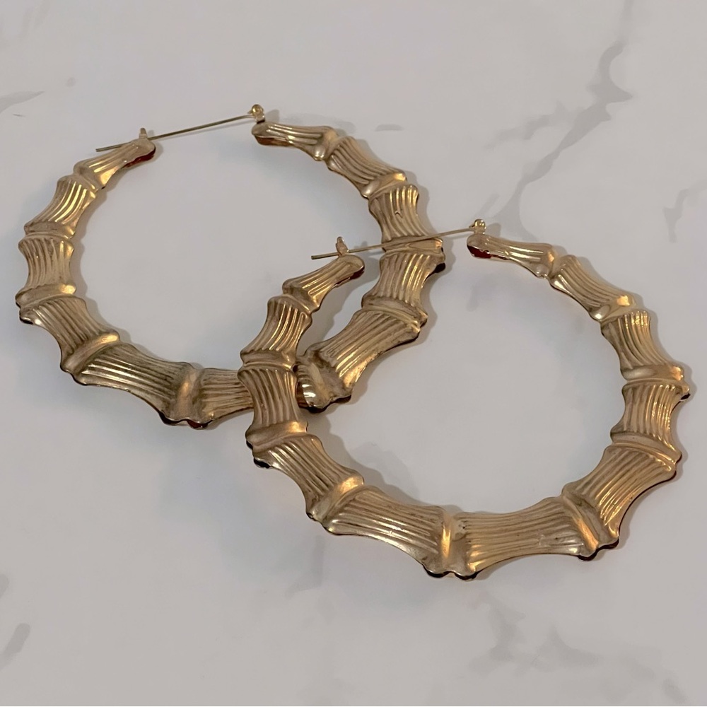 Large Fashion Hoop Earrings